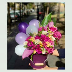 سطل تبریک گل فصل 